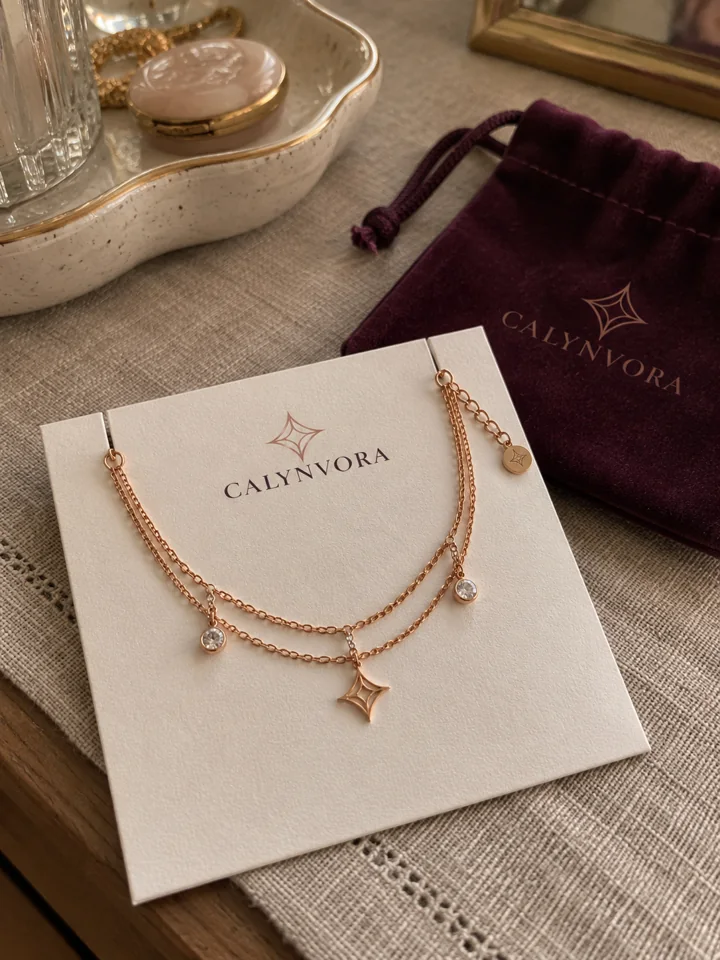 Original upload: Calynvora Serein Charm anklet